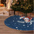 Great White Christmas Shark Christmas Tree Skirt Funny Xmas Holiday Patterns - Wonder Print Shop