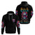 I'm Not A B I'm Just Honest Skull Roses Colorful Hoodie - Wonder Print Shop