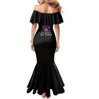 I'm Not A B I'm Just Honest Skull Roses Colorful Mermaid Dress - Wonder Print Shop