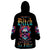 I'm Not A B I'm Just Honest Skull Roses Colorful Wearable Blanket Hoodie - Wonder Print Shop