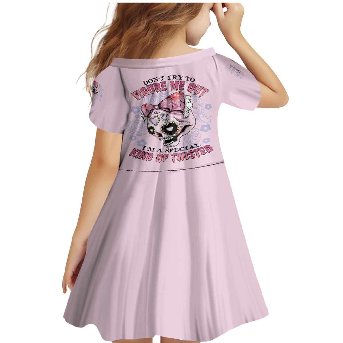 Don't Try To Figure Me Out Family Matching Mermaid Dress and Hawaiian Shirt - Wonder Print Shop