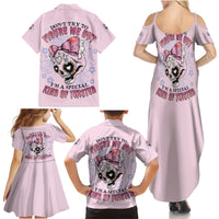 Don't Try To Figure Me Out Family Matching Summer Maxi Dress and Hawaiian Shirt - Wonder Print Shop