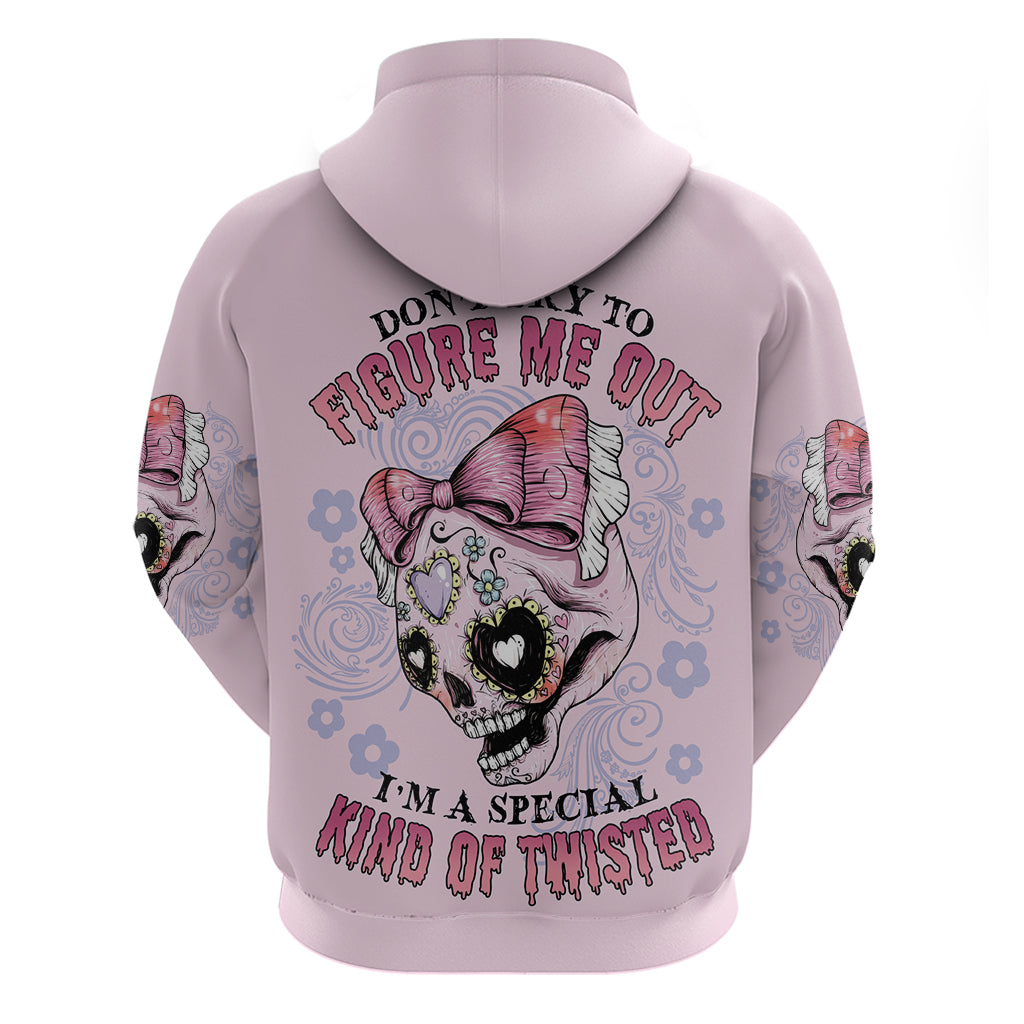 Don't Try To Figure Me Out Hoodie - Wonder Print Shop