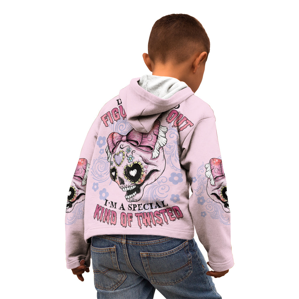 Don't Try To Figure Me Out Kid Hoodie - Wonder Print Shop