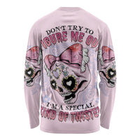 Don't Try To Figure Me Out Long Sleeve Shirt - Wonder Print Shop