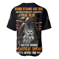 They'll Never Find You Baseball Jersey - Wonder Print Shop