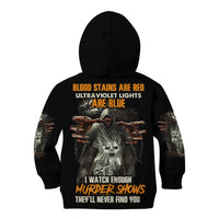 They'll Never Find You Kid Hoodie - Wonder Print Shop