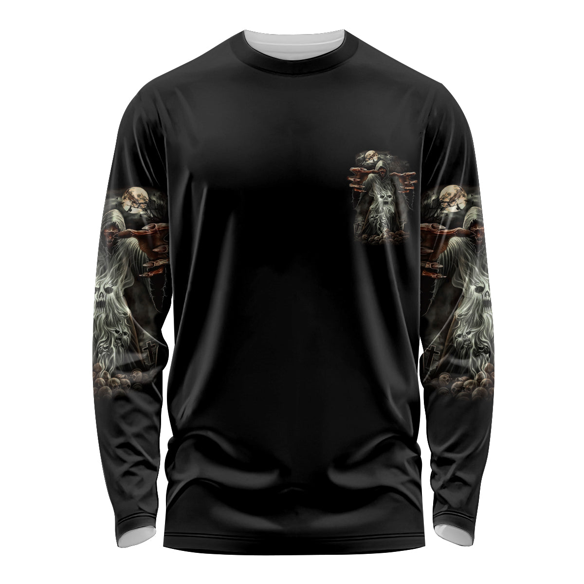 They'll Never Find You Long Sleeve Shirt - Wonder Print Shop