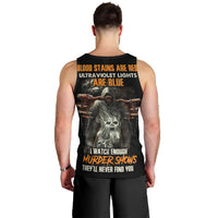 They'll Never Find You Men Tank Top - Wonder Print Shop