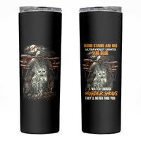 They'll Never Find You Skinny Tumbler - Wonder Print Shop