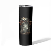 They'll Never Find You Skinny Tumbler - Wonder Print Shop