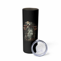 They'll Never Find You Skinny Tumbler - Wonder Print Shop