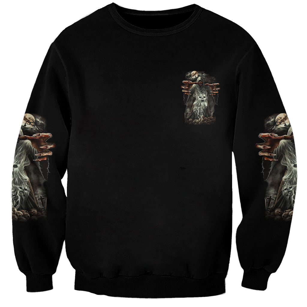 They'll Never Find You Sweatshirt - Wonder Print Shop