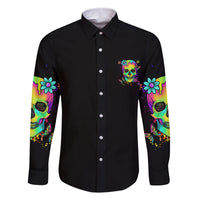 Yes I'm A B But Not Yours Family Matching Long Sleeve Bodycon Dress and Hawaiian Shirt - Wonder Print Shop