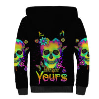 Yes I'm A B But Not Yours Sherpa Hoodie - Wonder Print Shop