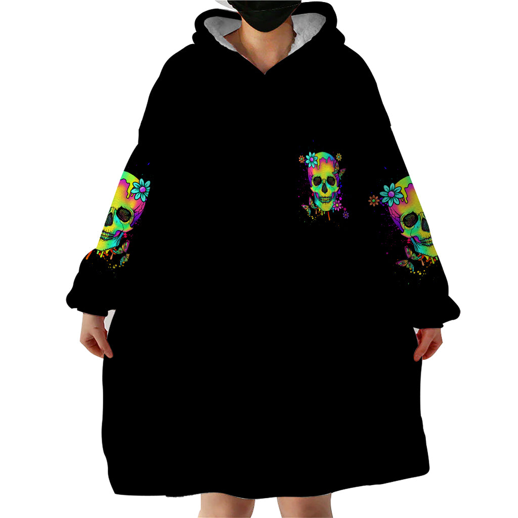 Yes I'm A B But Not Yours Wearable Blanket Hoodie - Wonder Print Shop