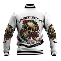 Underestimate Me That'll Be Fun Baseball Jacket - Wonder Print Shop