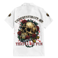 Underestimate Me That'll Be Fun Family Matching Mermaid Dress and Hawaiian Shirt - Wonder Print Shop