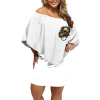 Underestimate Me That'll Be Fun Family Matching Off Shoulder Short Dress and Hawaiian Shirt - Wonder Print Shop