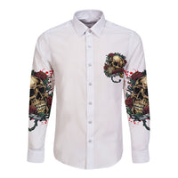 Underestimate Me That'll Be Fun Long Sleeve Button Shirt - Wonder Print Shop