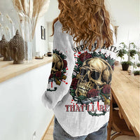 Underestimate Me That'll Be Fun Women Casual Shirt - Wonder Print Shop