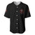 Walk Away I Have Anger Issues Skull Baseball Jersey - Wonder Print Shop