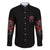 Walk Away I Have Anger Issues Skull Family Matching Summer Maxi Dress and Hawaiian Shirt - Wonder Print Shop