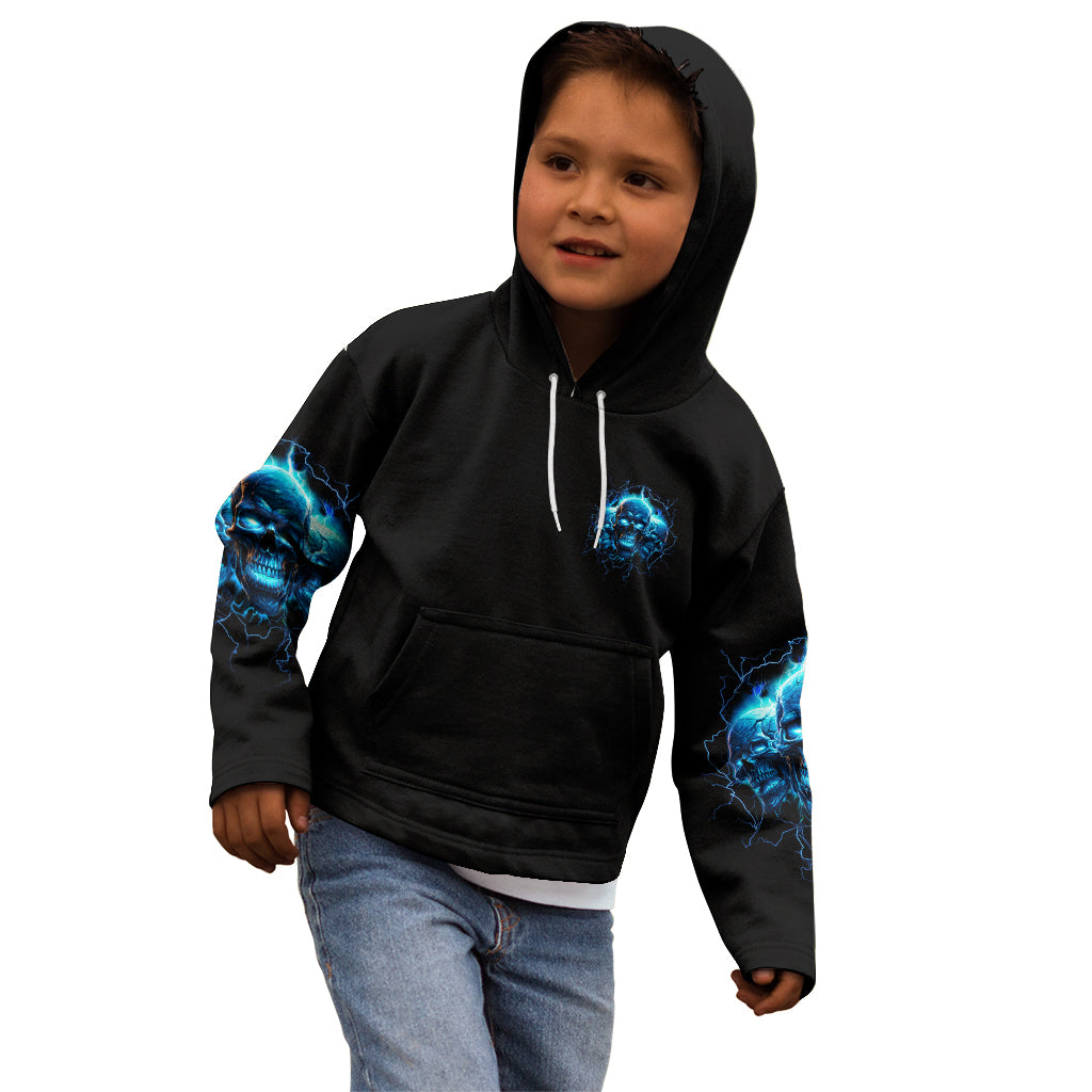 Your Demons Hide Under Your Bed Kid Hoodie - Wonder Print Shop