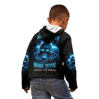 Your Demons Hide Under Your Bed Kid Hoodie - Wonder Print Shop