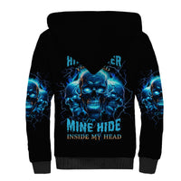Your Demons Hide Under Your Bed Sherpa Hoodie - Wonder Print Shop