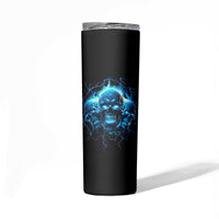 Your Demons Hide Under Your Bed Skinny Tumbler - Wonder Print Shop