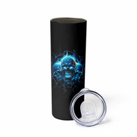Your Demons Hide Under Your Bed Skinny Tumbler - Wonder Print Shop