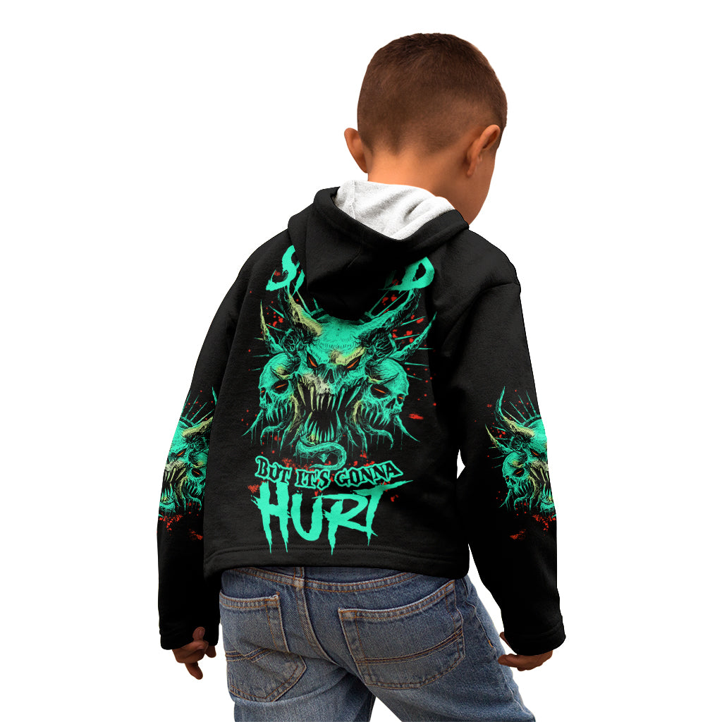 I Can Fix Stupid But It's Gonna Hurt Kid Hoodie - Wonder Print Shop