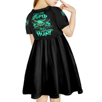 I Can Fix Stupid But It's Gonna Hurt Kid Short Sleeve Dress - Wonder Print Shop