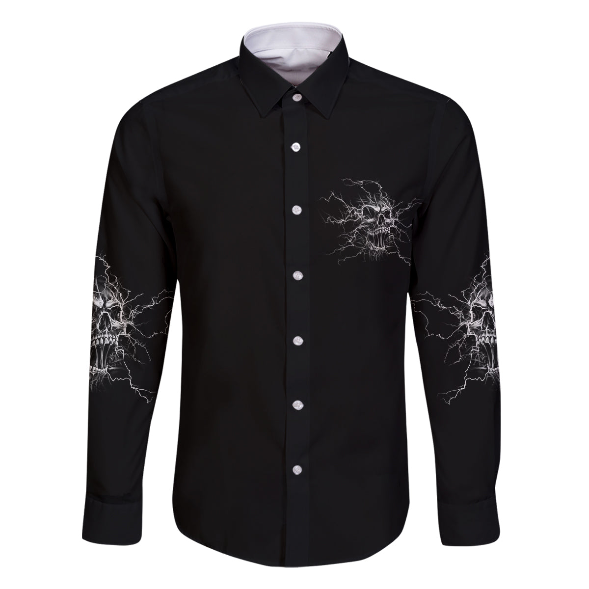 Even The Devil On My Shoulder Family Matching Long Sleeve Bodycon Dress and Hawaiian Shirt - Wonder Print Shop