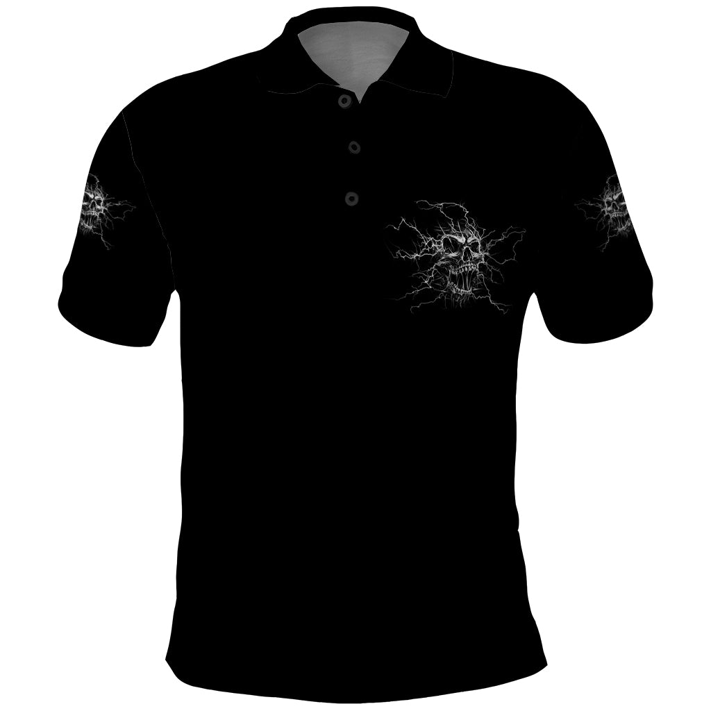Even The Devil On My Shoulder Polo Shirt - Wonder Print Shop
