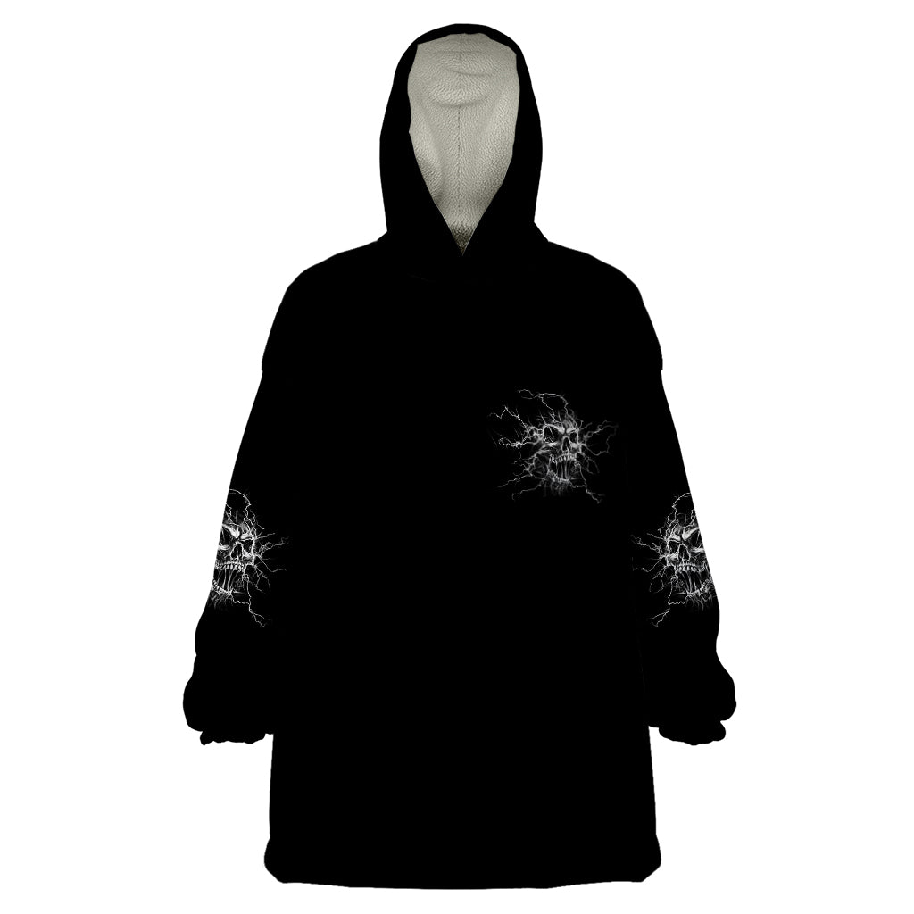 Even The Devil On My Shoulder Wearable Blanket Hoodie - Wonder Print Shop