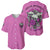 Stuck Between Idk Idc And IDGAF Pink Baseball Jersey - Wonder Print Shop