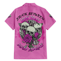 Stuck Between Idk Idc And IDGAF Pink Family Matching Mermaid Dress and Hawaiian Shirt - Wonder Print Shop