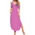 Stuck Between Idk Idc And IDGAF Pink Family Matching Summer Maxi Dress and Hawaiian Shirt - Wonder Print Shop
