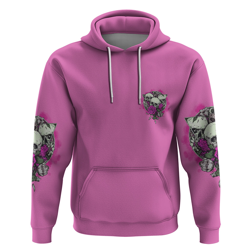 Stuck Between Idk Idc And IDGAF Pink Hoodie - Wonder Print Shop