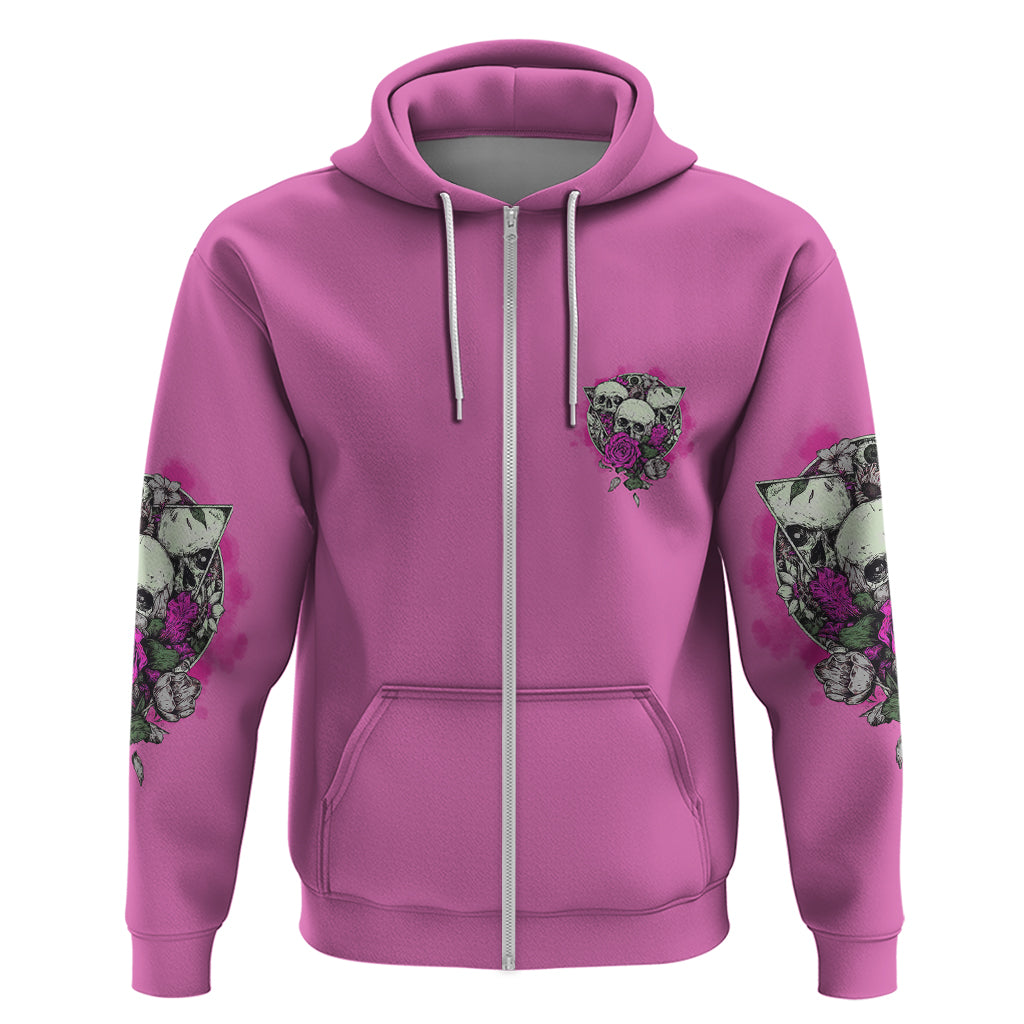 Stuck Between Idk Idc And IDGAF Pink Hoodie - Wonder Print Shop