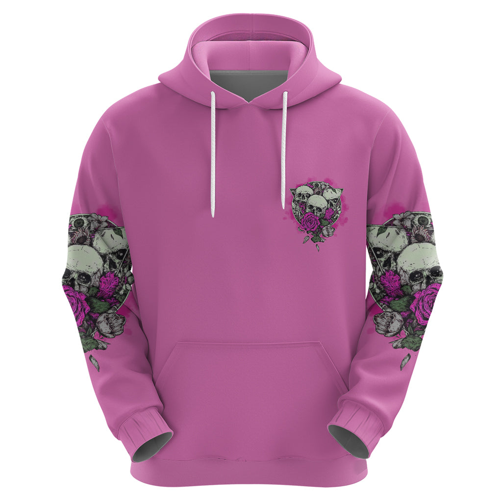 Stuck Between Idk Idc And IDGAF Pink Hoodie - Wonder Print Shop