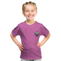 Stuck Between Idk Idc And IDGAF Pink Kid T Shirt - Wonder Print Shop