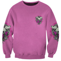Stuck Between Idk Idc And IDGAF Pink Sweatshirt - Wonder Print Shop