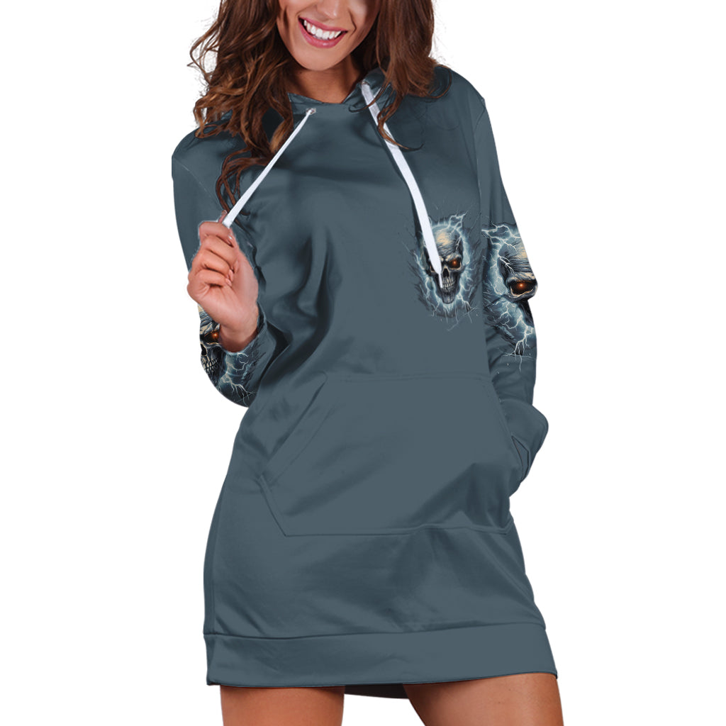My Alone Time Is For Everyone's Safety Hoodie Dress - Wonder Print Shop
