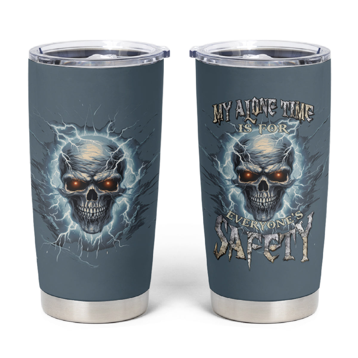 My Alone Time Is For Everyone's Safety Tumbler Cup - Wonder Print Shop