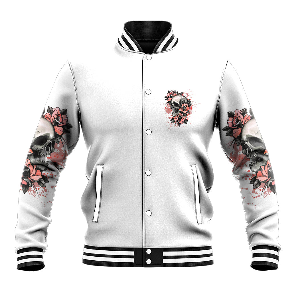 I Don't Have A Short Temper Baseball Jacket - Wonder Print Shop