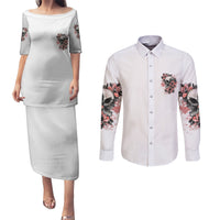 I Don't Have A Short Temper Couples Matching Puletasi Dress and Long Sleeve Button Shirt - Wonder Print Shop