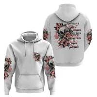 I Don't Have A Short Temper Hoodie - Wonder Print Shop